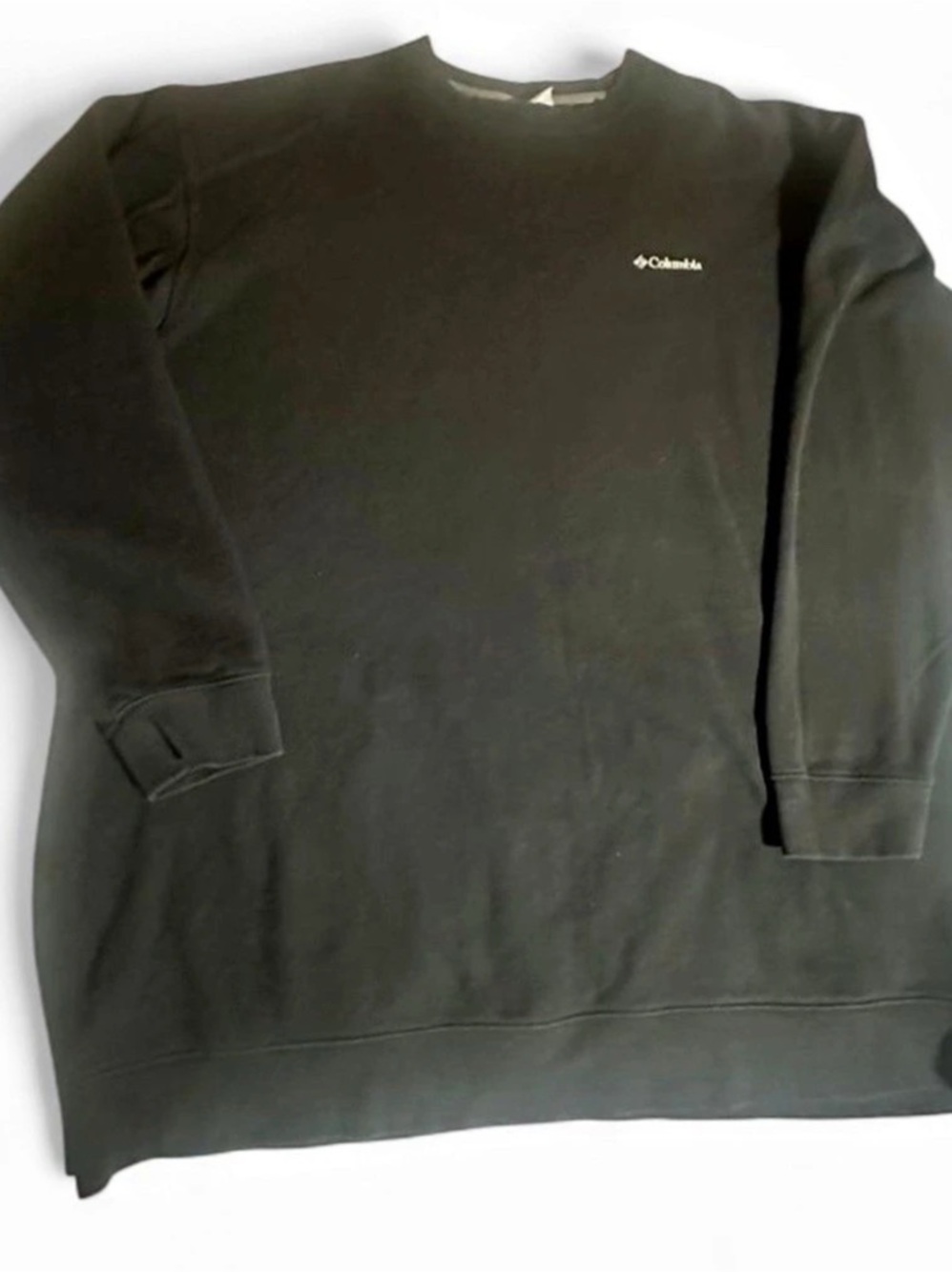 Columbia Men's Black Sweatshirt Size 3XT